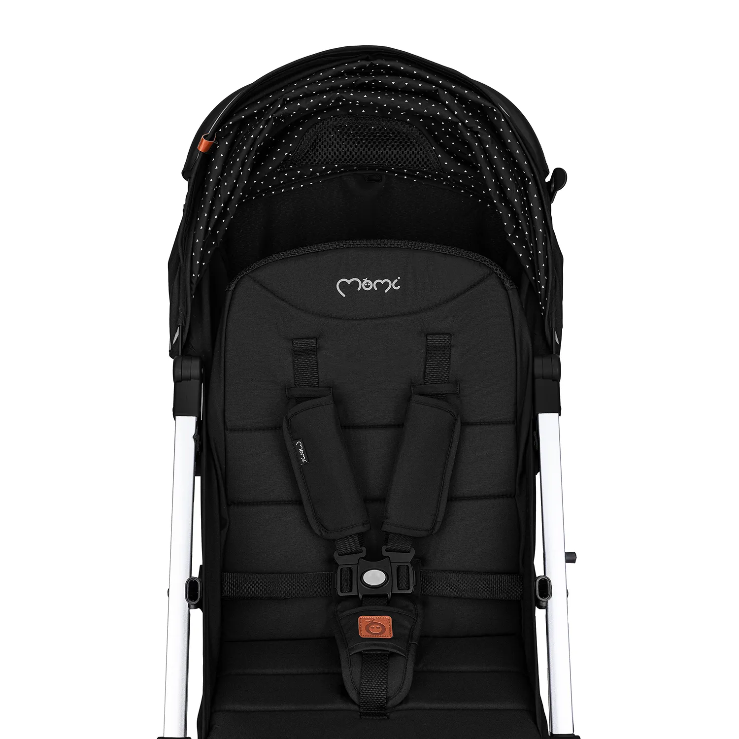 Коляска дитяча MoMi ESTELLE LIGHT Black-Silver