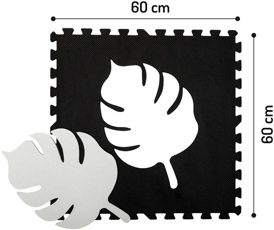Килимок-пазл MoMi FELI black (120 x 120 см)