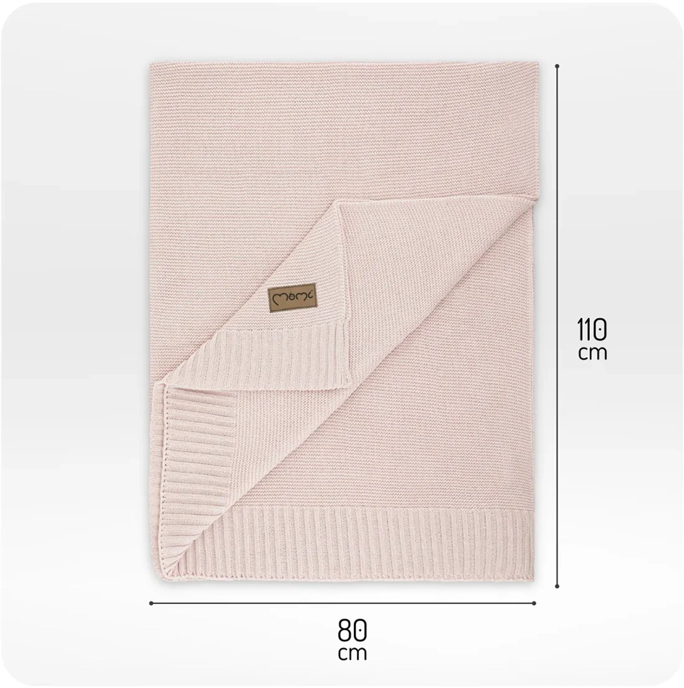 Плед дитячий MoMi HUG Pink