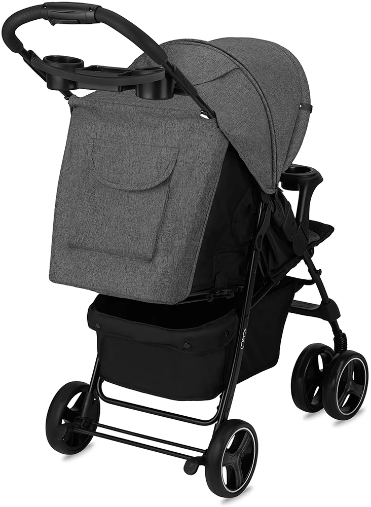 Коляска прогулянкова MoMi ISLA Melange Grey
