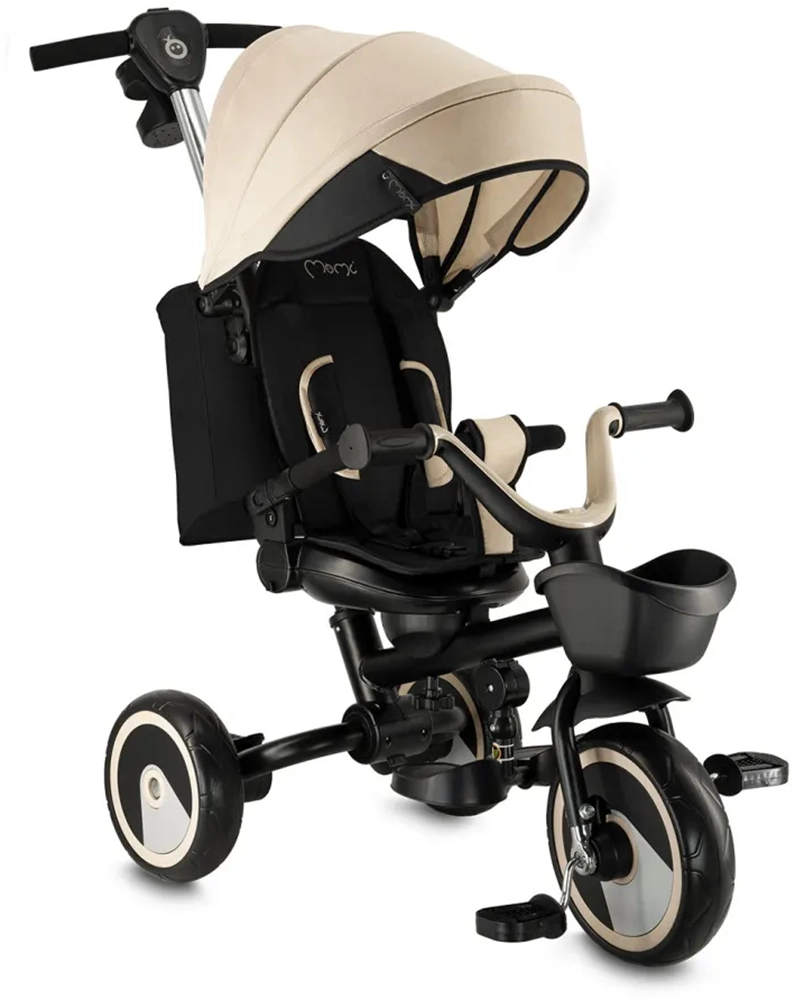Трёхколёсный велосипед 3 в 1 MoMi IVI beige