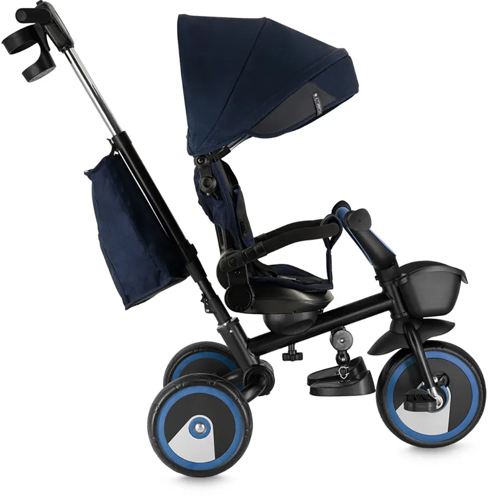 Триколісний велосипед 3 в 1 MoMi IVI navy blue