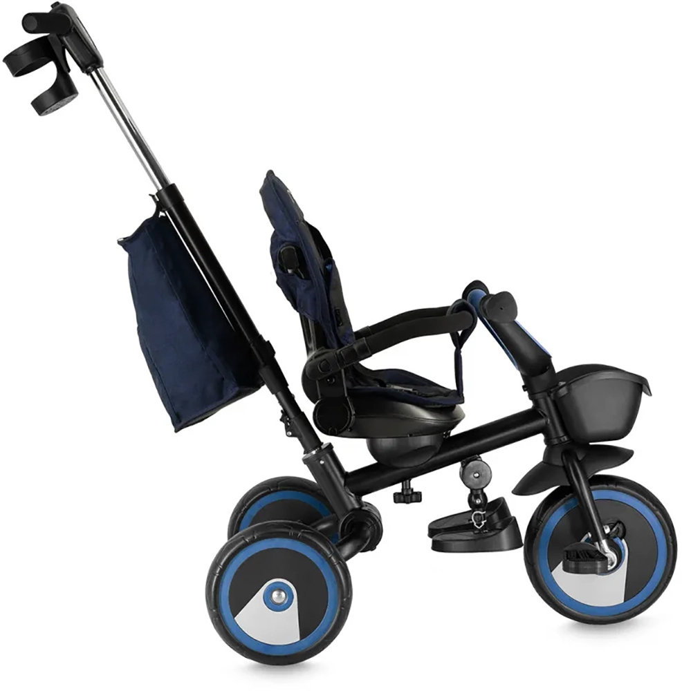 Триколісний велосипед 3 в 1 MoMi IVI navy blue