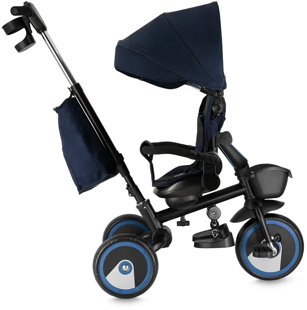 Триколісний велосипед 3 в 1 MoMi IVI navy blue