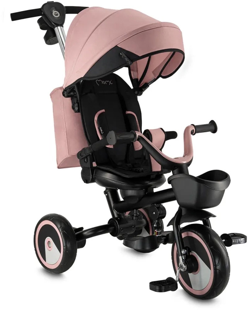 Трёхколёсный велосипед 3 в 1 MoMi IVI pink