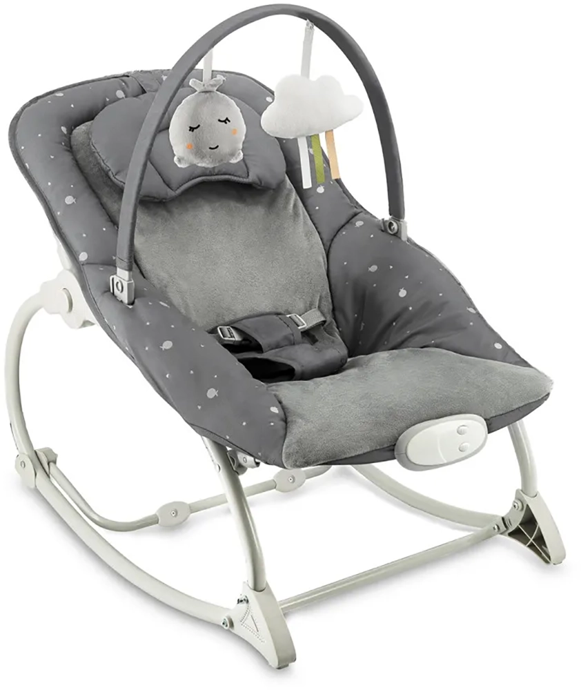 Шезлонг MoMi LAPIS Dark Grey