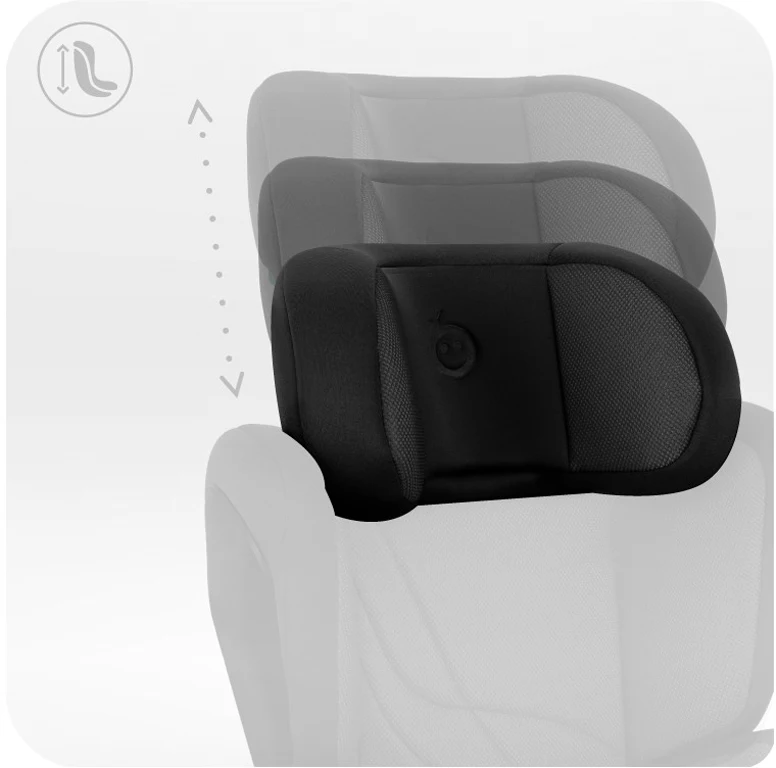 Автокрісло MoMi MEI black 100-150 см