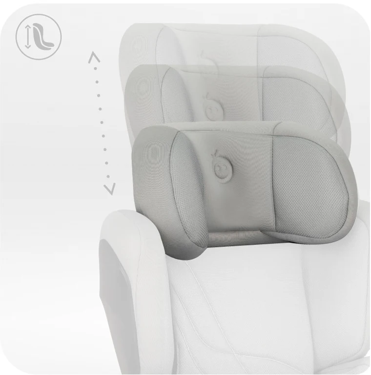 Автокрісло MoMi MEI gray 100-150 см