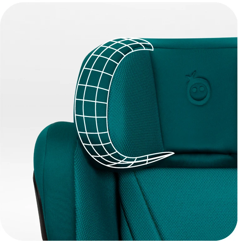 Автокрісло MoMi MEI green 100-150 см
