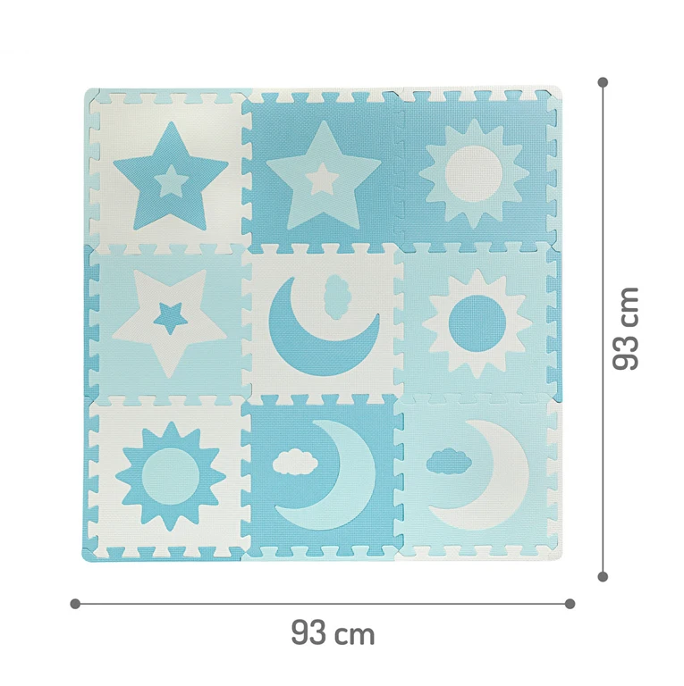 Килимок-пазл MoMi NEBE blue (90 x 90 см)