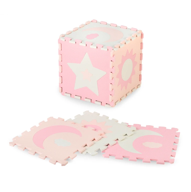 Килимок-пазл MoMi NEBE pink (90 x 90 см)