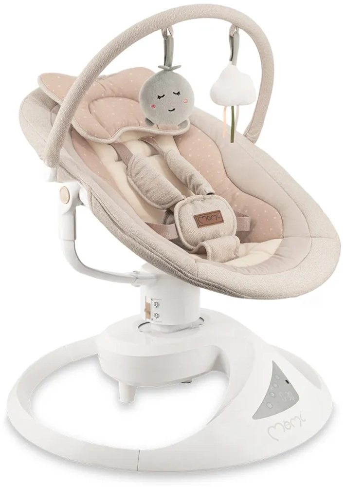 Электрическая качалка MoMi PEARL beige
