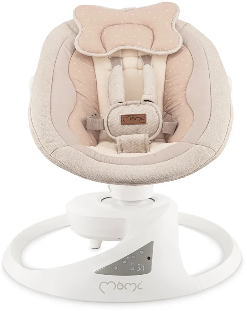 Електрична гойдалка MoMi PEARL beige