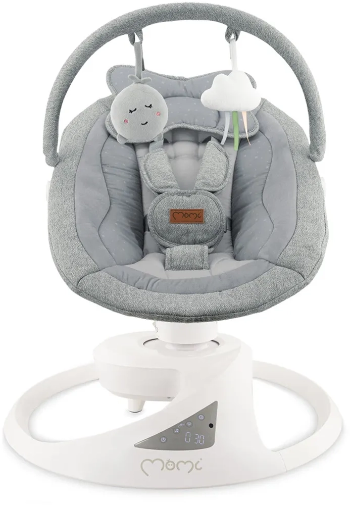 Електрична гойдалка MoMi PEARL grey