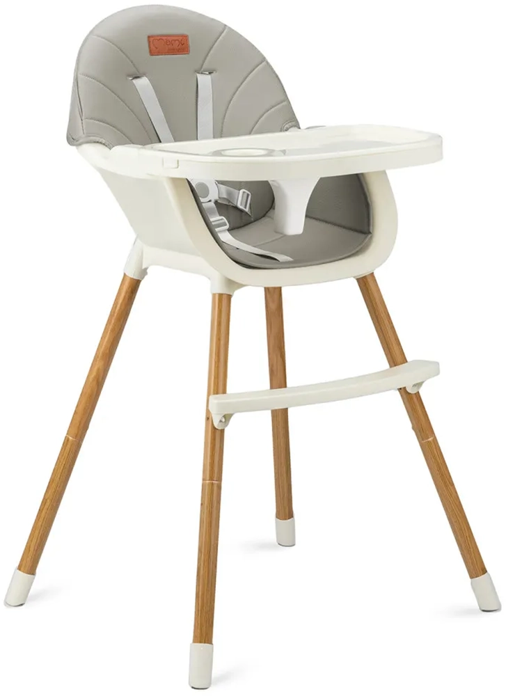 Стульчик для кормления MoMi REKI grey