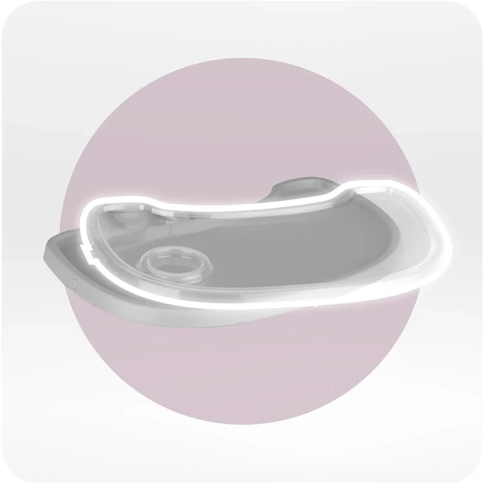 Стільчик для годування MoMi REKI grey