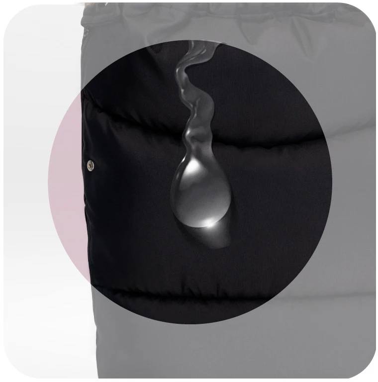 Зимовий конверт MoMi Sleeping bag black