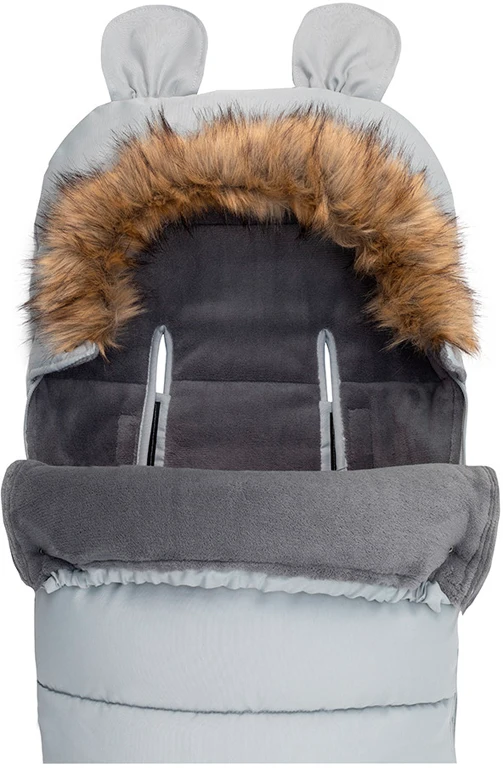 Зимовий конверт MoMi Sleeping bag gray
