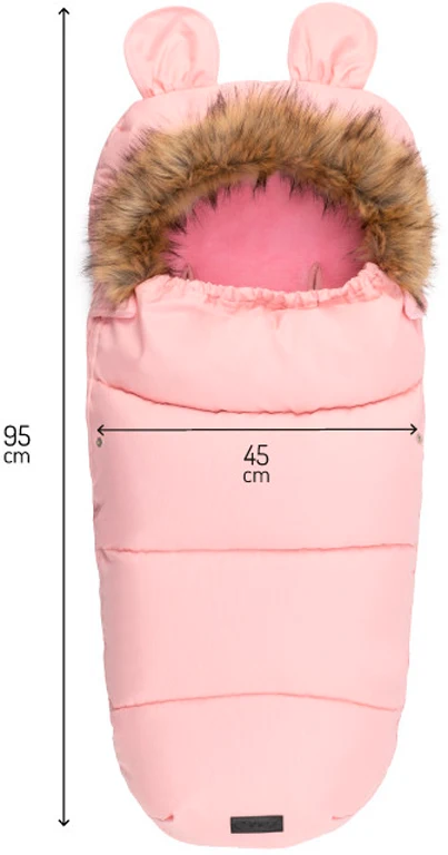 Зимовий конверт MoMi Sleeping bag pink