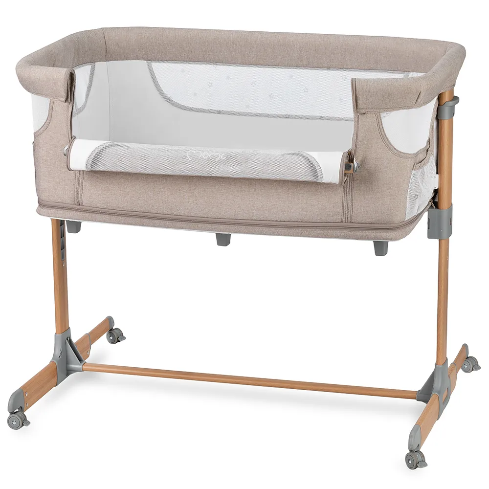Приставне ліжечко 4 в 1 MoMI SMART BED Beige