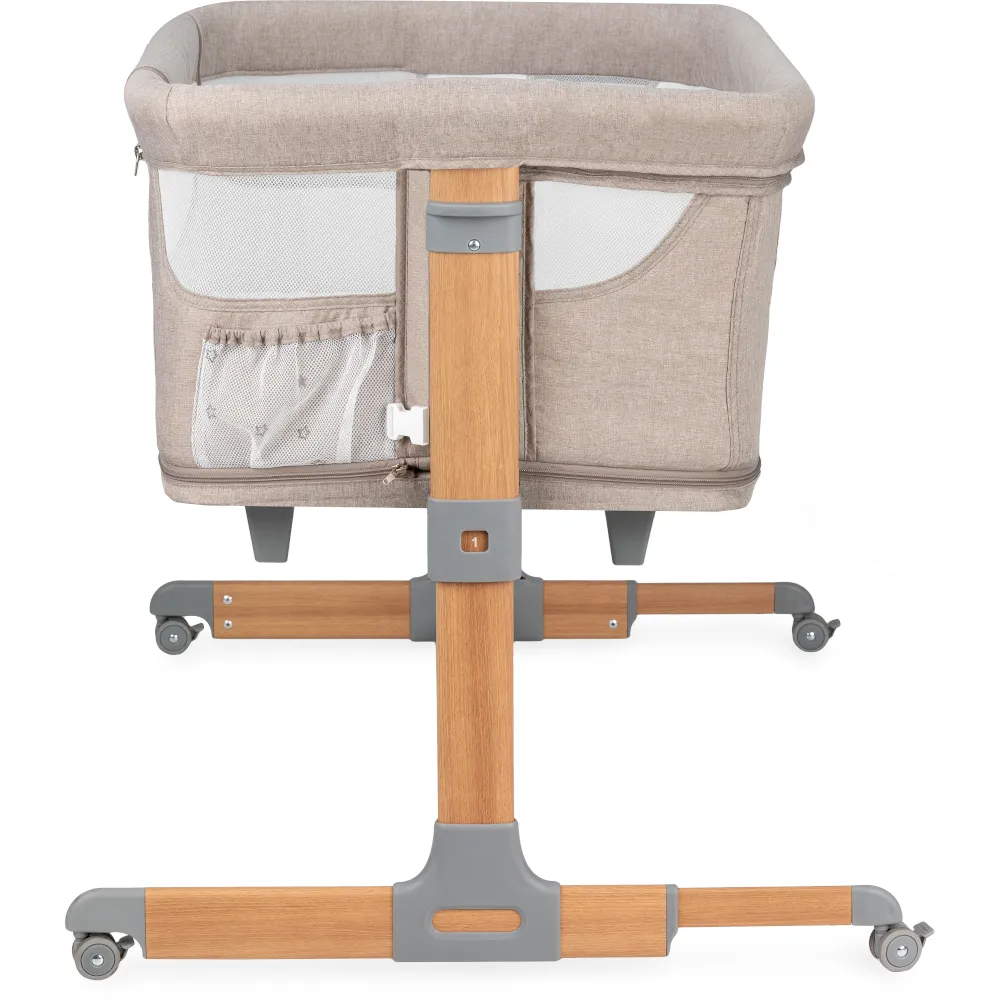 Приставне ліжечко 4 в 1 MoMI SMART BED Beige