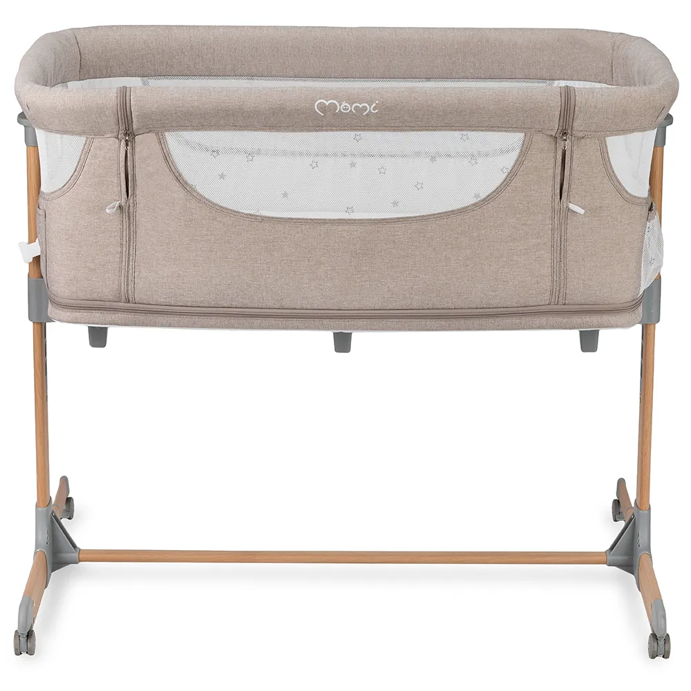 Приставне ліжечко 4 в 1 MoMI SMART BED Beige