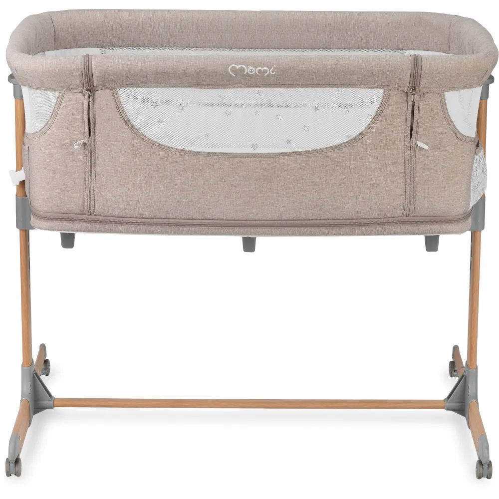 Приставне ліжечко 4 в 1 MoMI SMART BED Beige