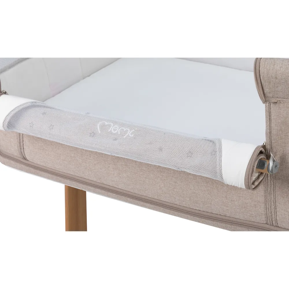 Приставне ліжечко 4 в 1 MoMI SMART BED Beige