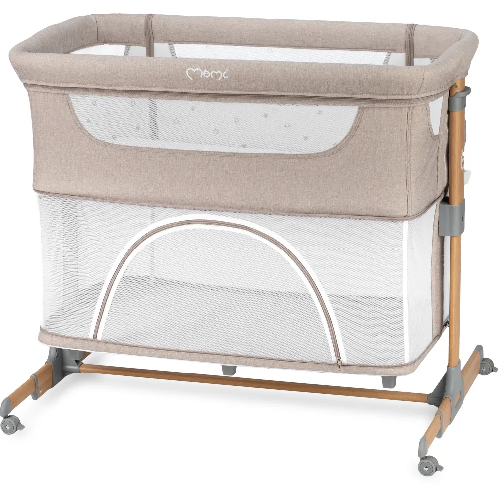 Приставне ліжечко 4 в 1 MoMI SMART BED Beige