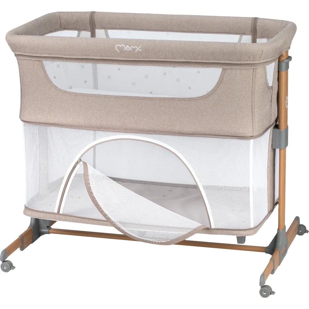 Приставне ліжечко 4 в 1 MoMI SMART BED Beige