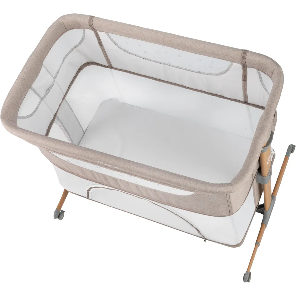 Приставне ліжечко 4 в 1 MoMI SMART BED Beige