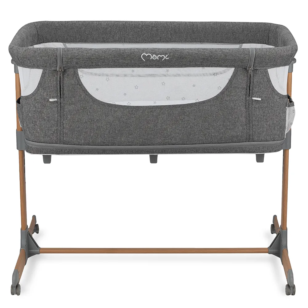 Приставне ліжечко 4 в 1 MoMI SMART BED Gray