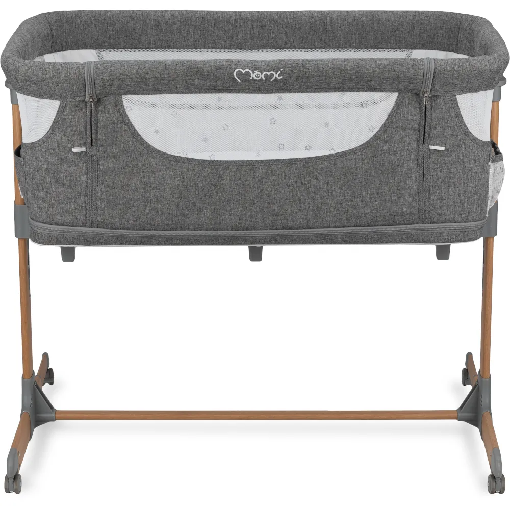 Приставне ліжечко 4 в 1 MoMI SMART BED Gray