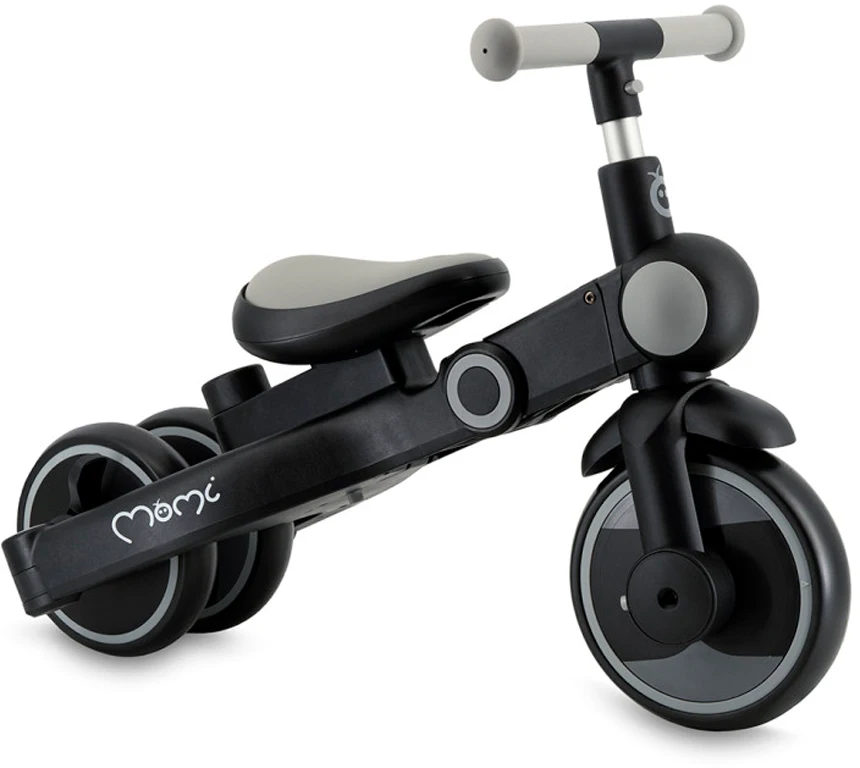 Дитячий триколісний велосипед 4 у 1 MoMi SOLIVIA grey