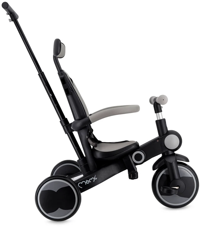 Дитячий триколісний велосипед 4 у 1 MoMi SOLIVIA grey