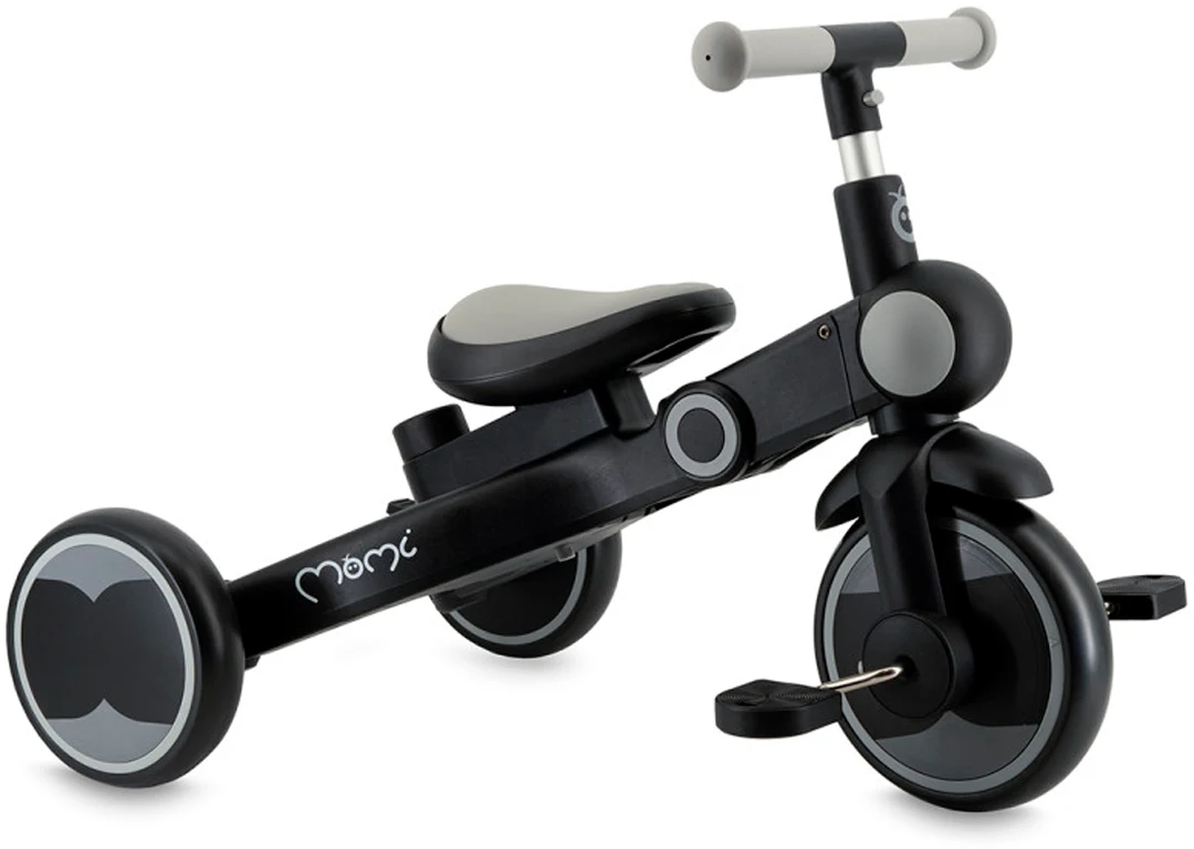Дитячий триколісний велосипед 4 у 1 MoMi SOLIVIA grey