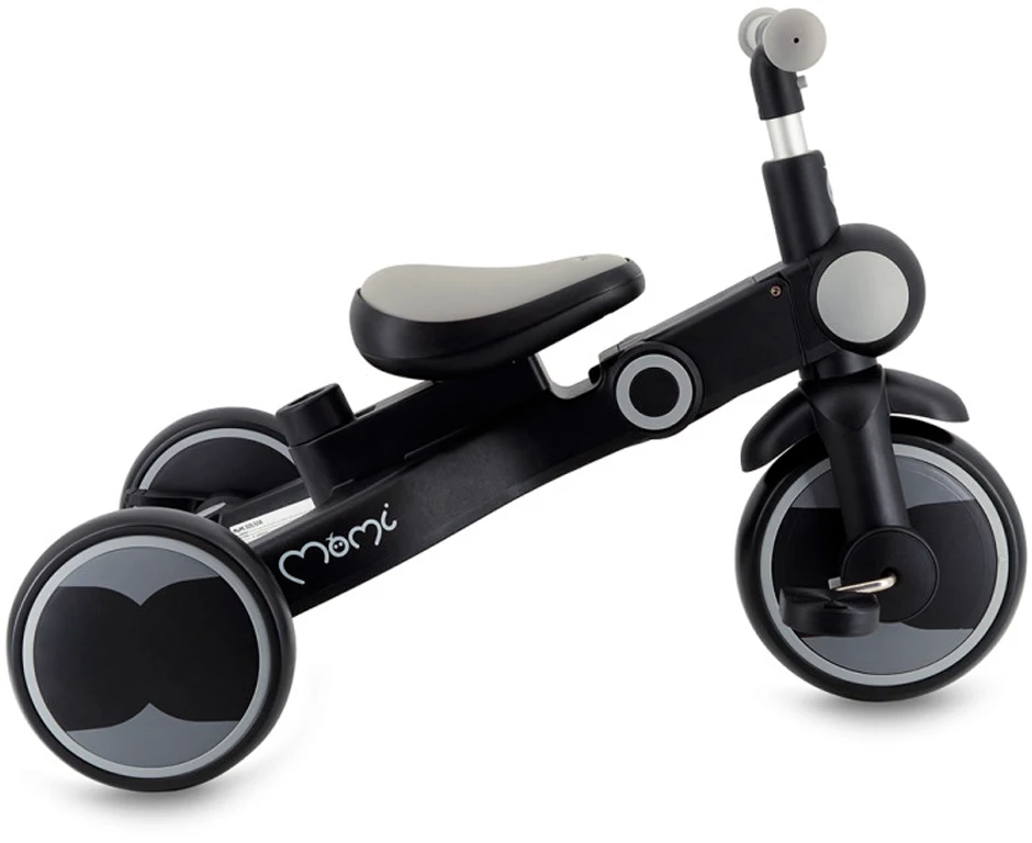 Дитячий триколісний велосипед 4 у 1 MoMi SOLIVIA grey