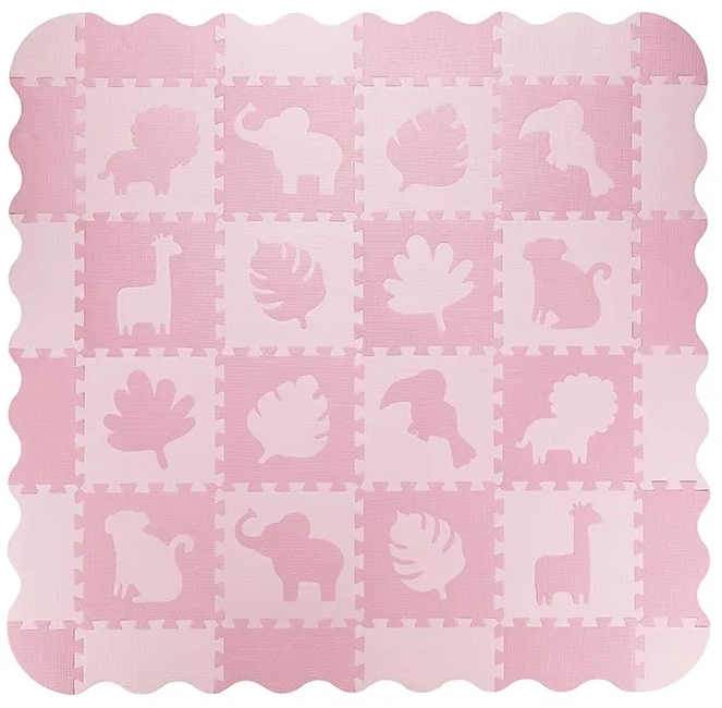 Килимок-пазл MoMi ZAWI pink