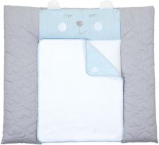Пеленальний матрац 72х80 см Baby Veres Lovely boy, 0-12 міс, 100% бавовна, 1 пелюшка водонепроникна