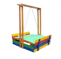 Песочница деревянная цветная SportBaby 10