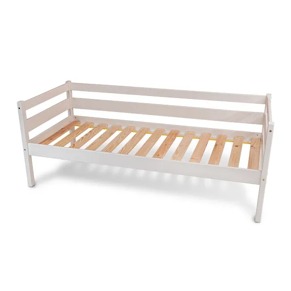 Підліткове ліжко лакове Sportbaby babyson 2 White 80x190см