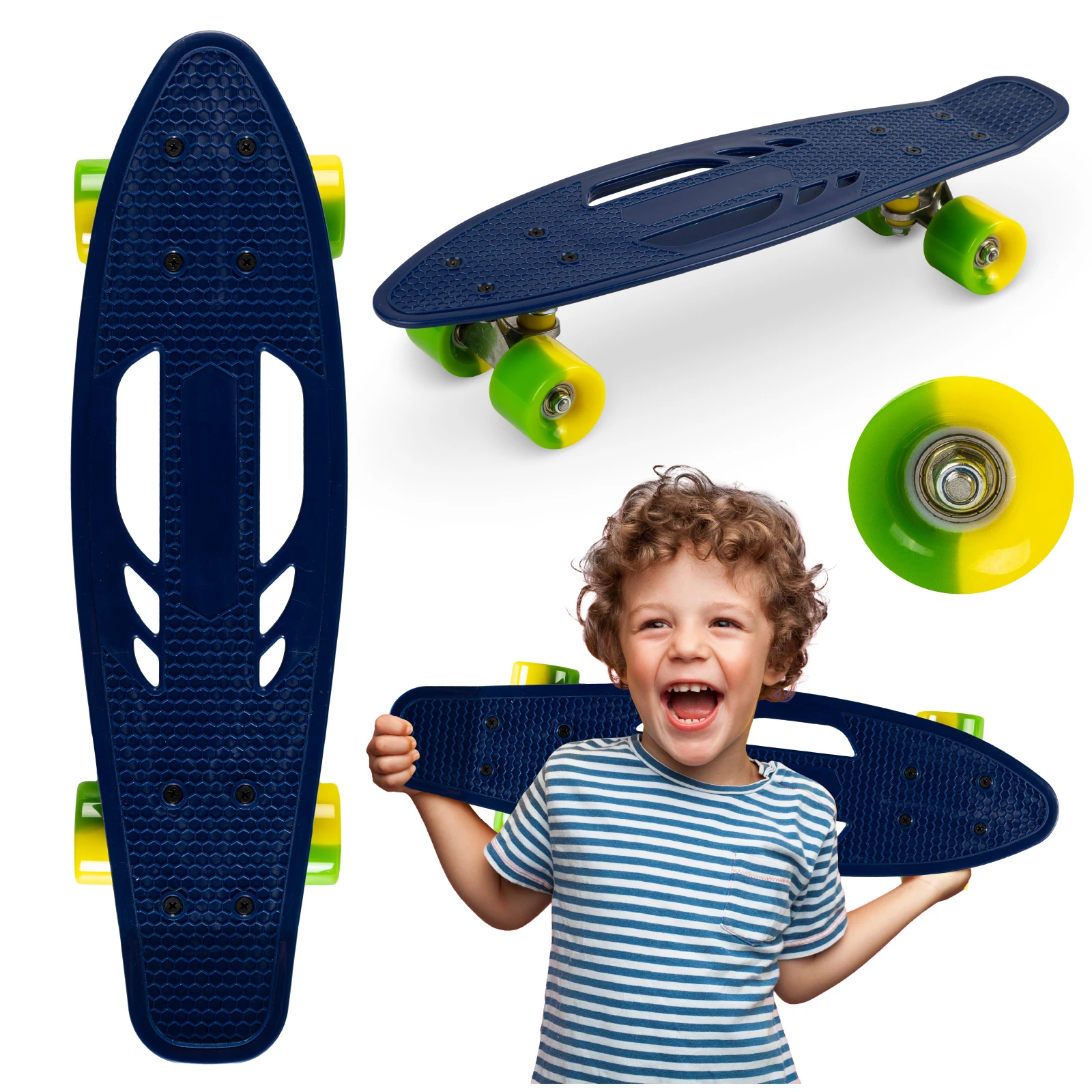Скейтборд QKIDS GALAXY Lemon