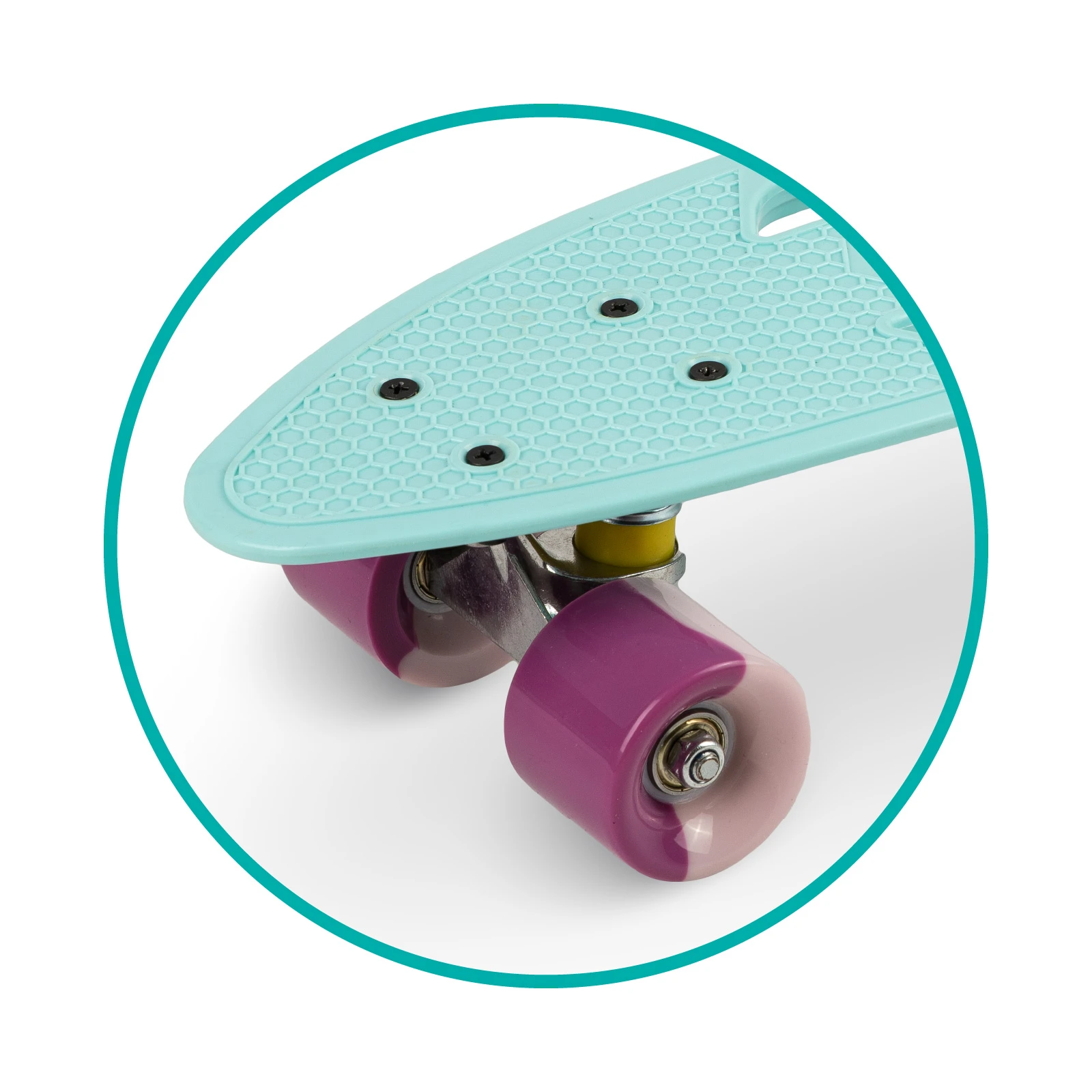 Скейтборд QKIDS GALAXY Light Blue