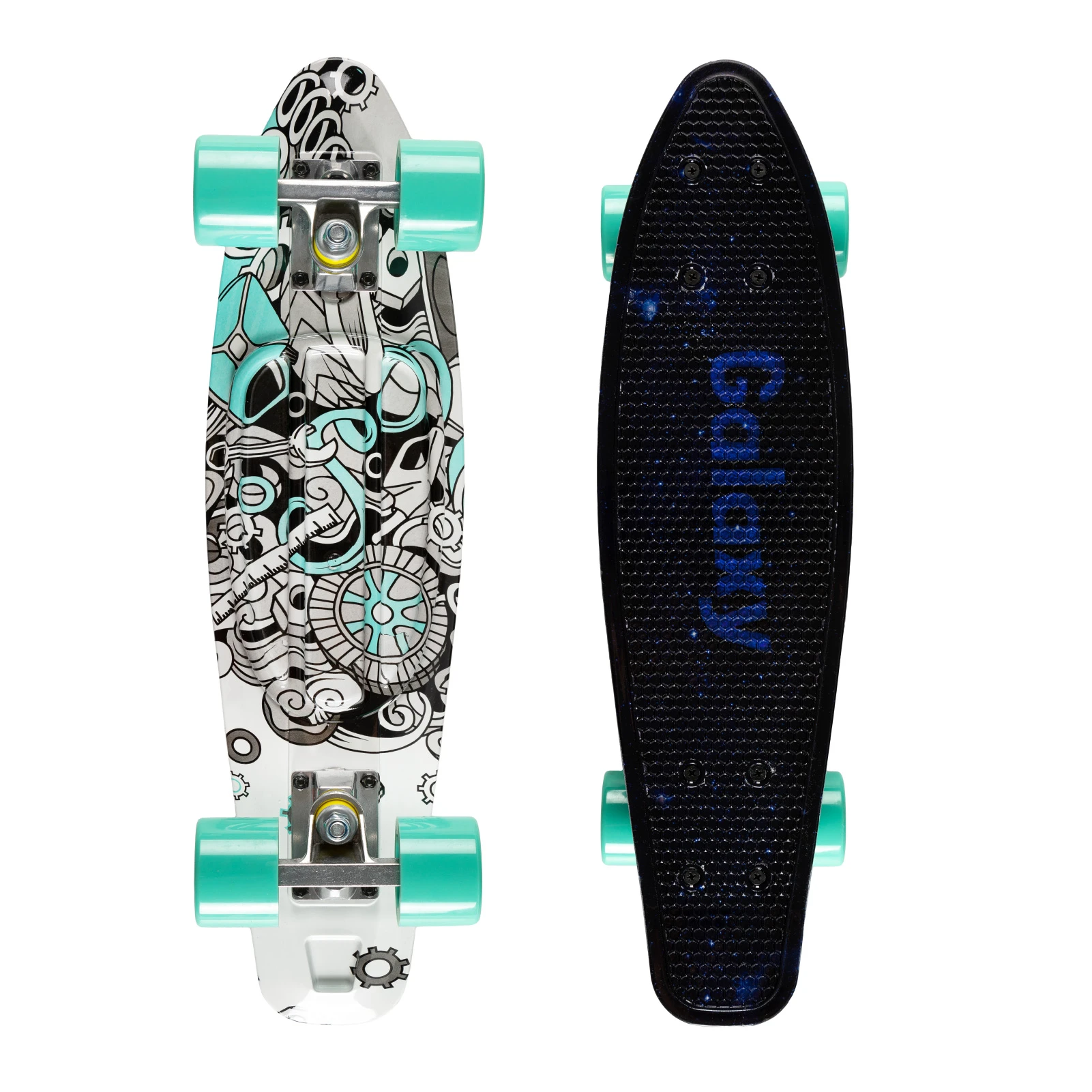 Скейтборд QKIDS GALAXY Navy Blue