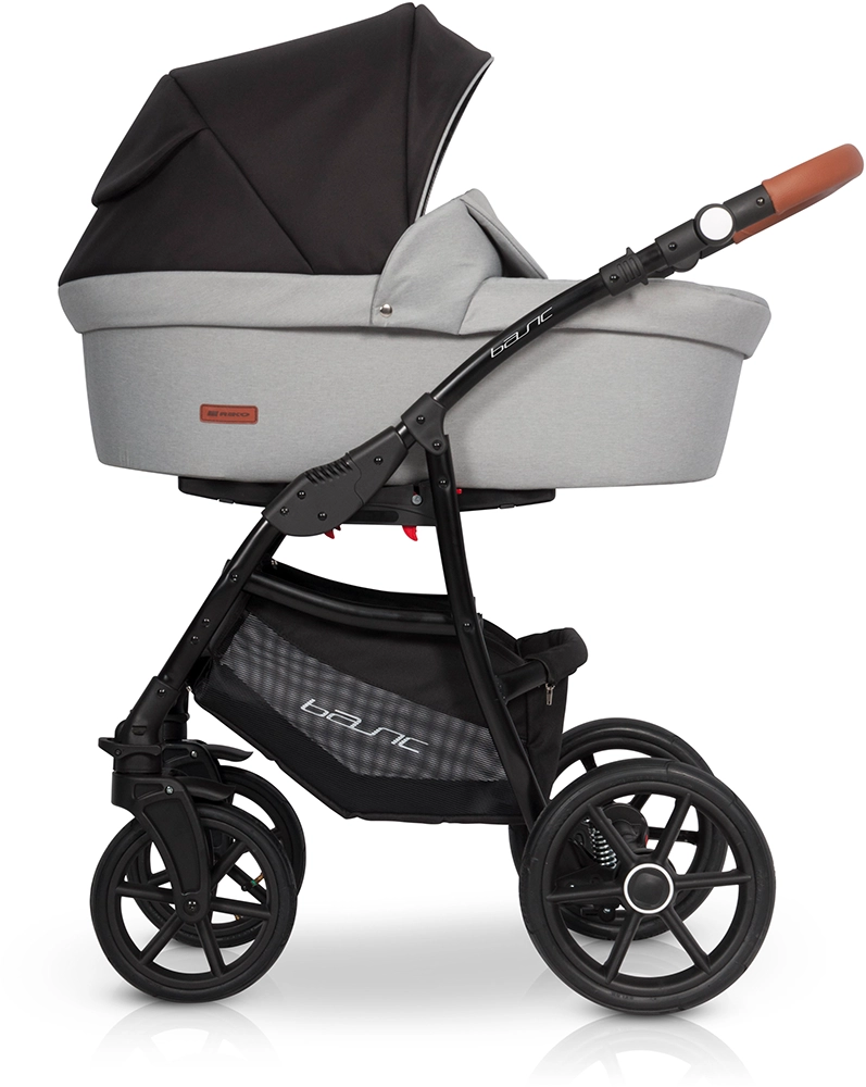 Детская коляска 2 в 1 Riko Basic 02 Grey Fox