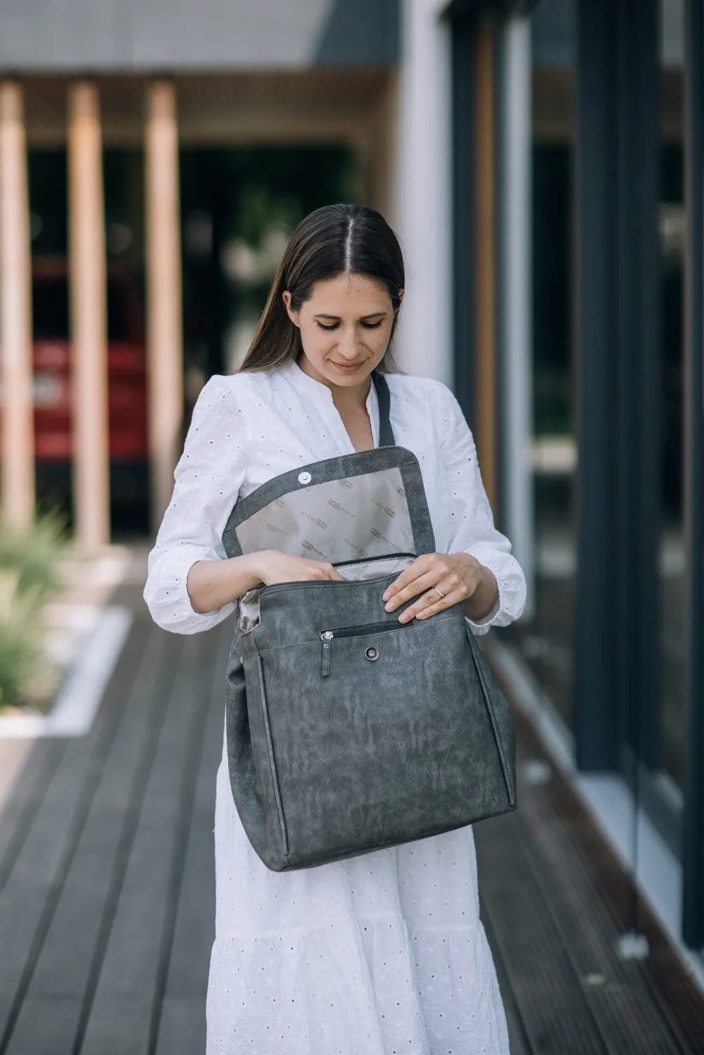 Рюкзак FreeON Chic, grey