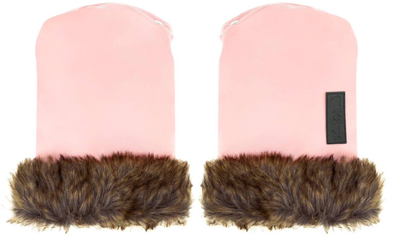 Рукавиці для коляски MoMi Muffins pink