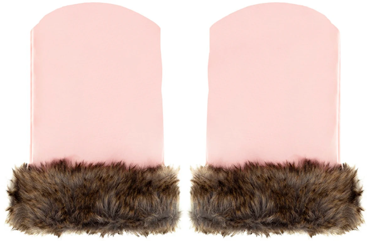 Рукавиці для коляски MoMi Muffins pink