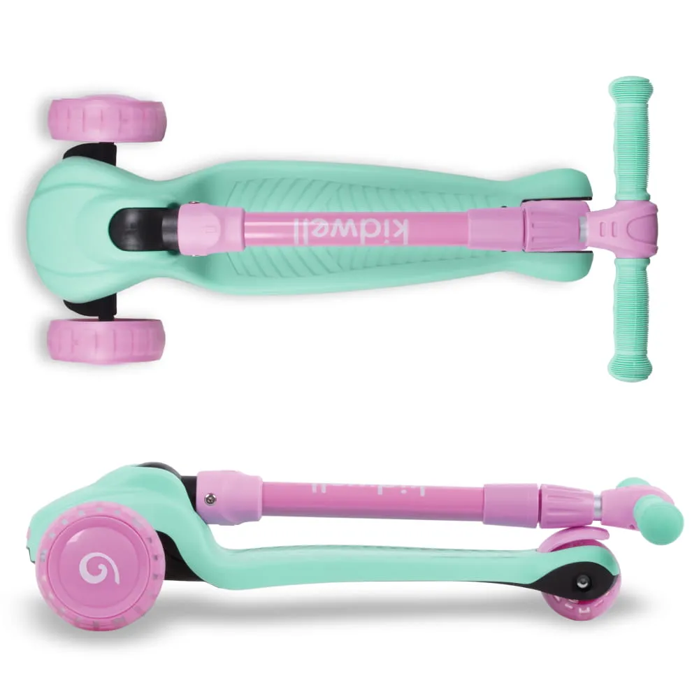 Трехколесный самокат Kidwell Jax Mint/Pink