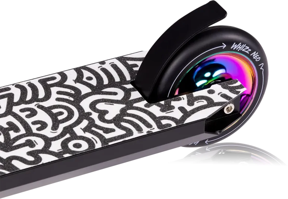 Самокат Lionelo Whizz NEO BLACK CARBON MULTICOLOR